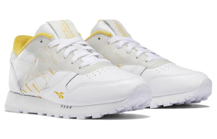 Lookbook (Women) Reebok Classic Leather ATI 'White Yellow' FU6866
