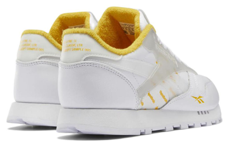 Shop (Women) Reebok Classic Leather ATI 'White Yellow' FU6866
