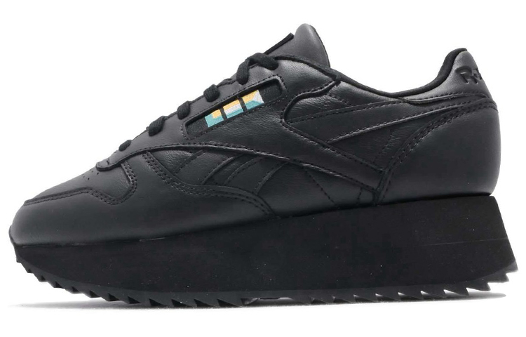 (Women) Reebok Classic Leather Double 'Black'  DV5392