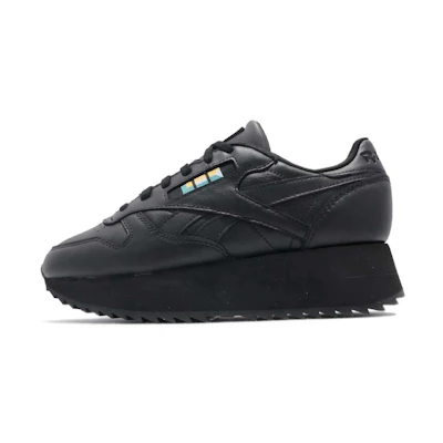 (W) Reebok Classic Leather Double 'Black'