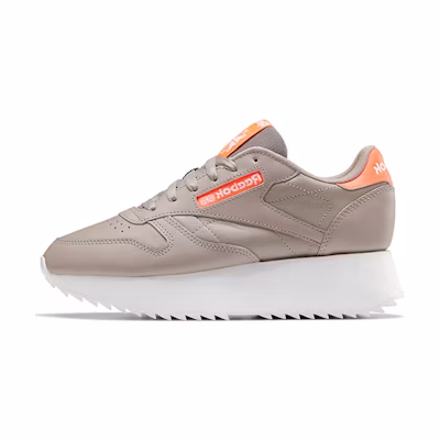 (W) Reebok Classic Leather Double 'Brown Pink'