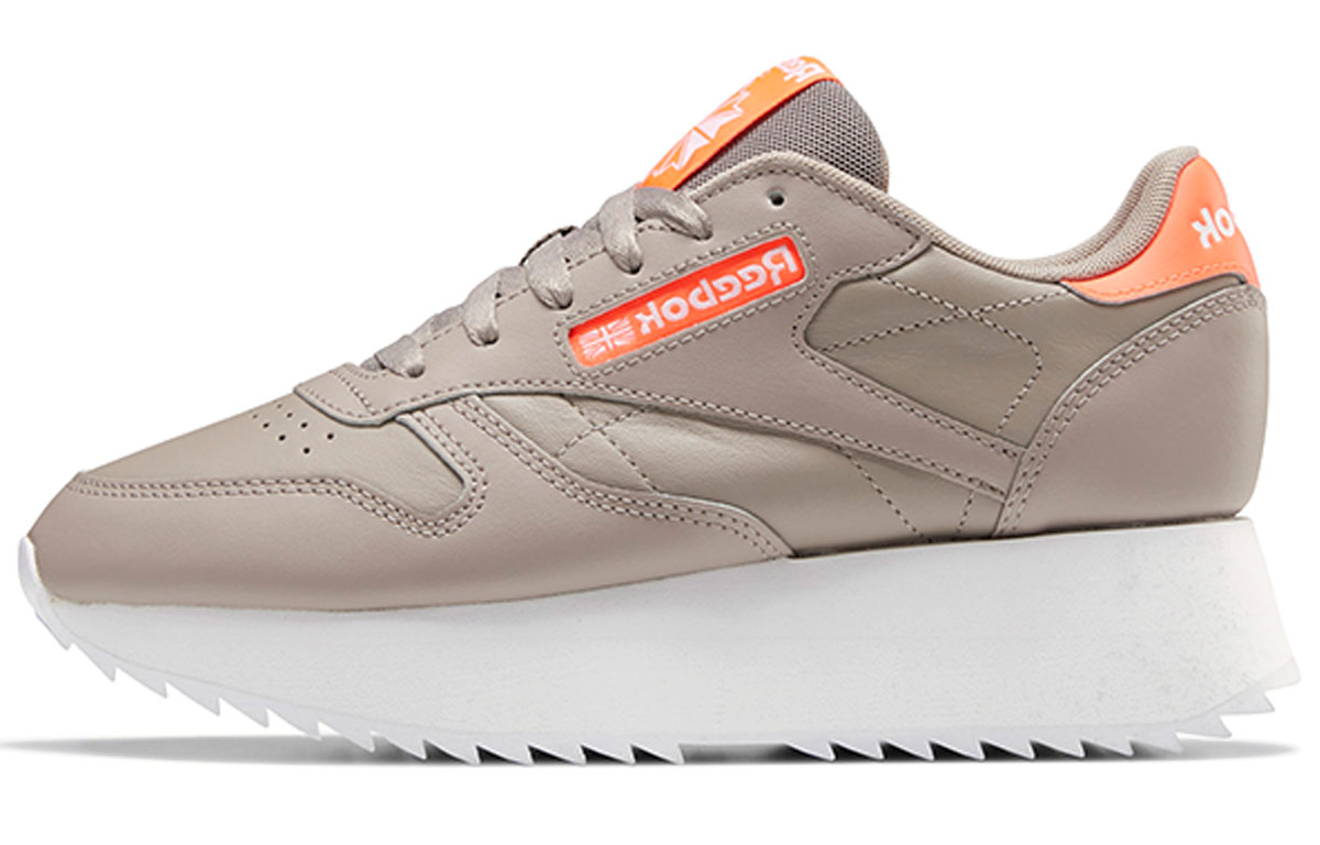 (Women) Reebok Classic Leather Double 'Brown Pink' FY7265