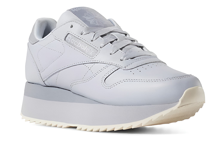 (W) Reebok Classic Leather Double 'Mist Grey' 圖 3