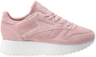 (Women) Reebok Classic Leather Double 'Smoky Rose' DV3628 (Women) Reebok Classic Leather Double 'Smoky Rose' DV3628