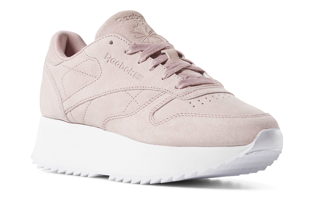 Lookbook (W) Reebok Classic Leather Double ''Smoky Rose'' Sneakers DV3628