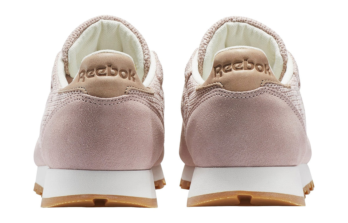 (W) Reebok Classic Leather EBK Running Shoes Pink 圖 4
