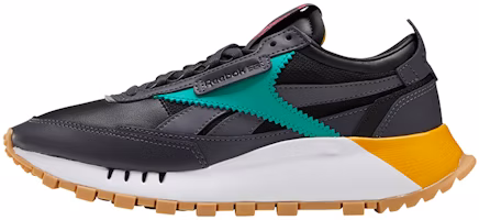 (Women) Reebok Classic Leather Legacy 'Black Yellow Green' FY7374 (Women) Reebok Classic Leather Legacy 'Black Yellow Green' FY7374