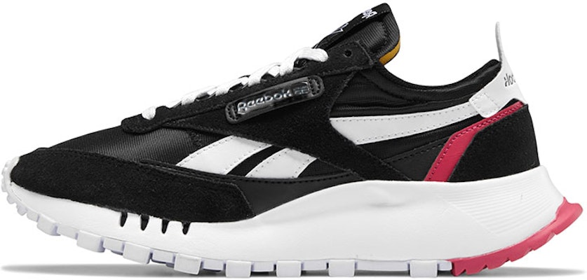 (Women) Reebok Classic Leather Legacy 'Black Pursuit Pink' GZ7396 Buy (Women) Reebok Classic Leather Legacy 'Black Pursuit Pink' GZ7396