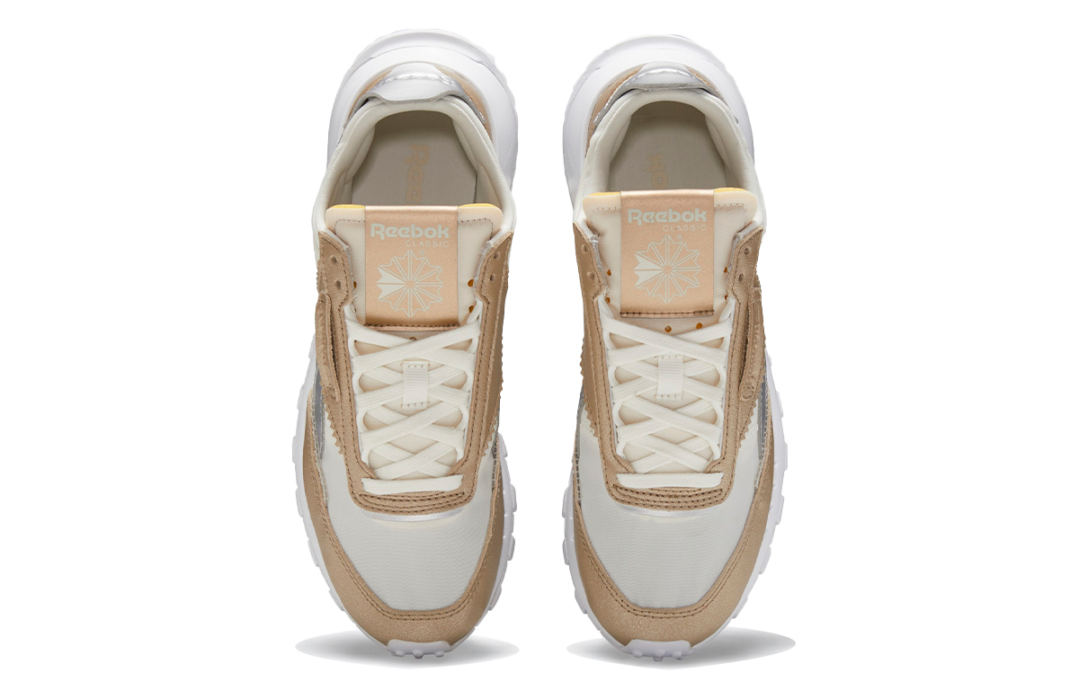 Purchase (W) Reebok Classic Leather Legacy 'Champagne Silver' dalam Melayu FY9806
