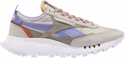 (Women) Reebok Classic Leather Legacy 'Sand Stone Hyper Purple' FY7434 (Women) Reebok Classic Leather Legacy 'Sand Stone Hyper Purple' FY7434