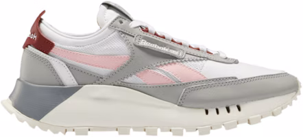 (Women) Reebok Classic Leather Legacy 'Stark Grey Maroon' FY7375 (Women) Reebok Classic Leather Legacy 'Stark Grey Maroon' FY7375