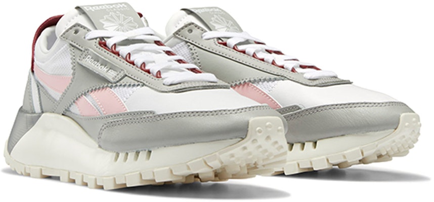 (Women) Reebok Classic Leather Legacy 'Stark Grey Maroon' FY7375 Lookbook (Women) Reebok Classic Leather Legacy 'Stark Grey Maroon' FY7375