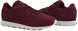 Shop (W) Reebok Klasik Kulit Rendah 'Burgundy' CN5484