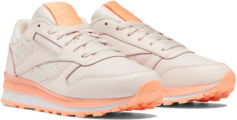 (Women) Reebok Classic Leather Low 'Coral Pink' DV8761 Lookbook (Women) Reebok Classic Leather Low 'Coral Pink' DV8761