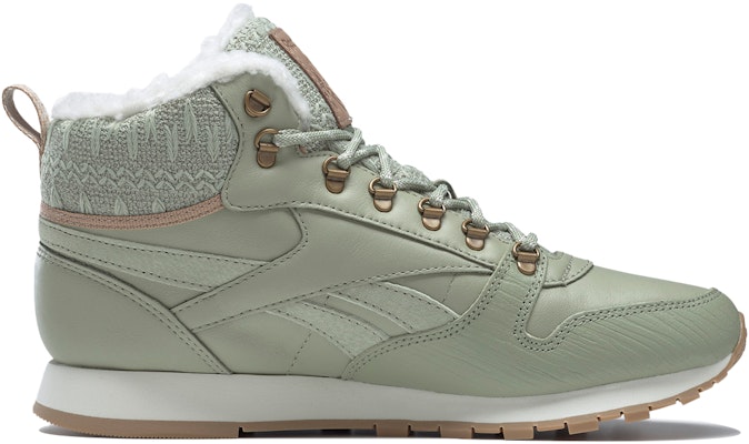 (W) Botas Reebok Classic Leather Arctic 'Blanco Verde' FZ1205 Order (W) Botas Reebok Classic Leather Arctic 'Blanco Verde' FZ1205