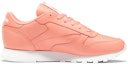 Order (W) Reebok Classic Leather MU 'Pink White' Kasut Kulit Klasik Merah Jambu Putih. FY5029