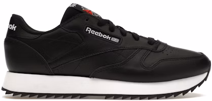 (Women) Reebok Classic Leather Ripple 'Black White' GX5093 (Women) Reebok Classic Leather Ripple 'Black White' GX5093