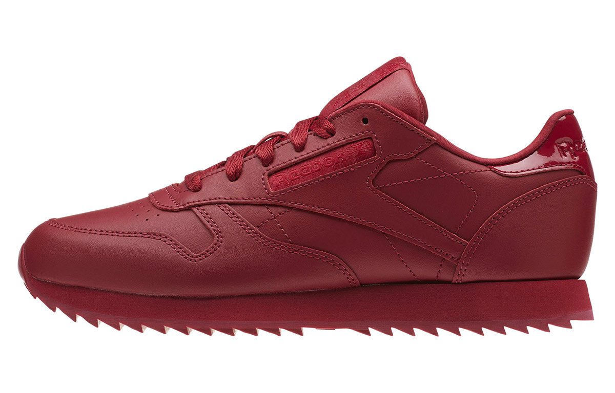 (Women) Reebok Classic Leather Ripple 'Cranberry Red'  CN5121