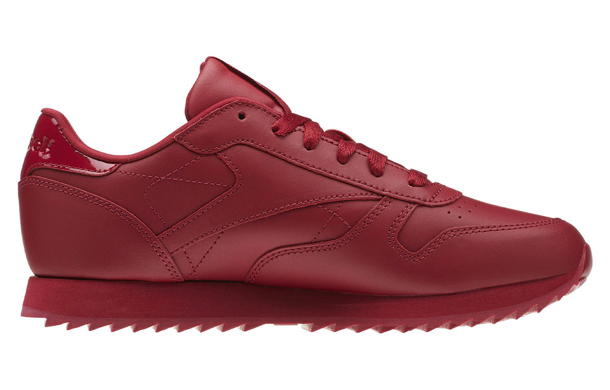 Order 女士 Reebok 經典皮革 Ripple '蔓越莓紅' CN5121