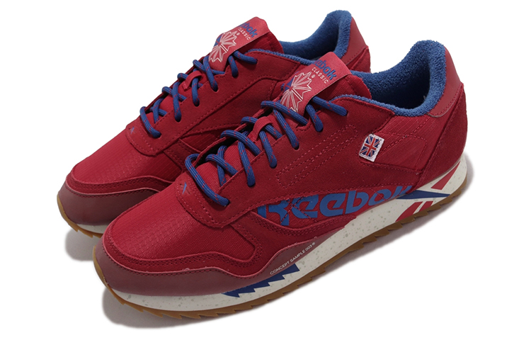 Lookbook （女款）Reebok 經典皮革波紋鞋「極致紅藍」DV7196