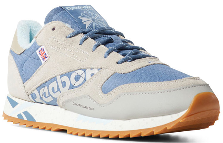 Lookbook (Women) Reebok Classic Leather Ripple Gray/ 'Blue' DV7142