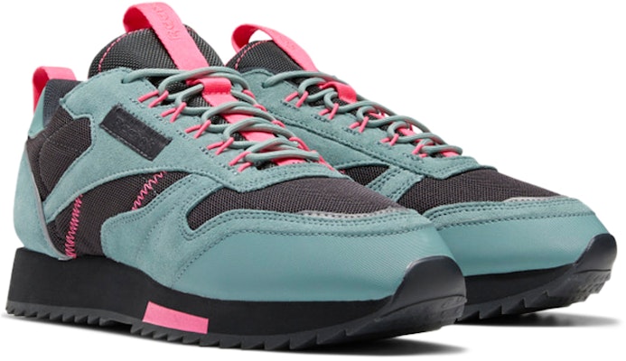 (W) Reebok Classic Leather Ripple Trail Kasut Hijau EG5973 Lookbook (W) Reebok Classic Leather Ripple Trail Kasut Hijau EG5973