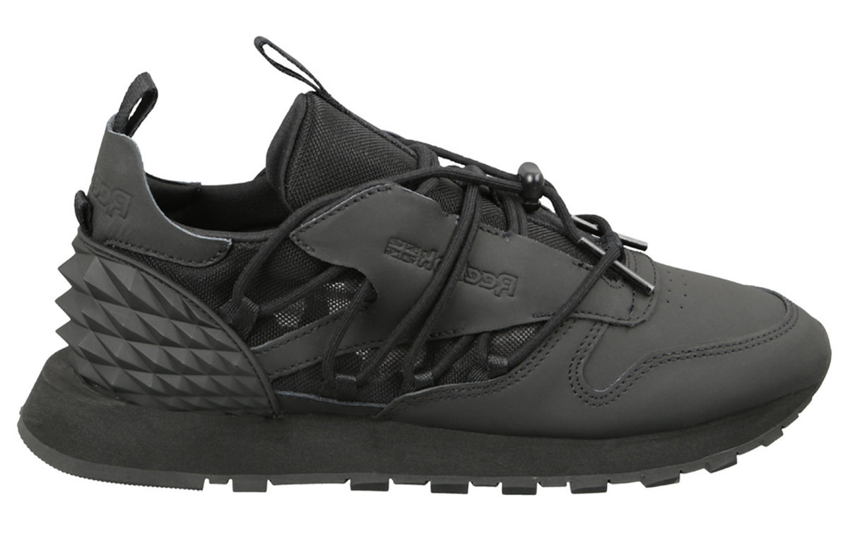 (W) Reebok Classic Leather Running shoes 'Black' 圖 2