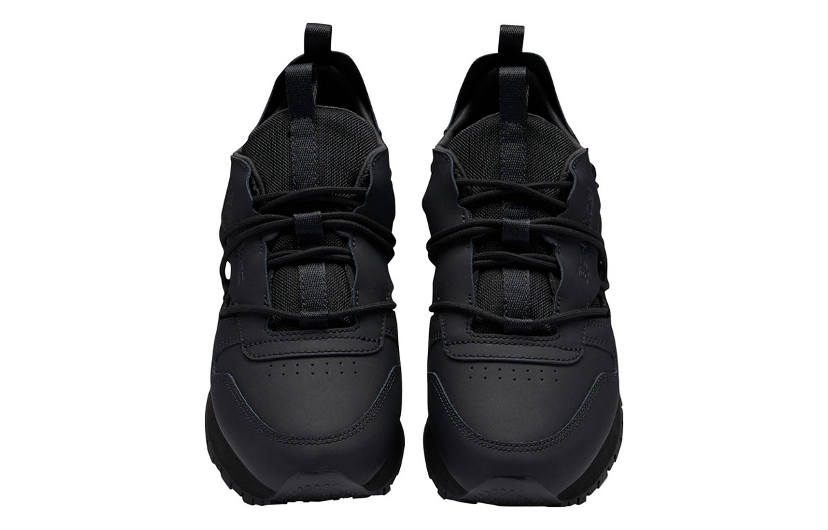 (W) Reebok Classic Leather Running shoes 'Black' 圖 5