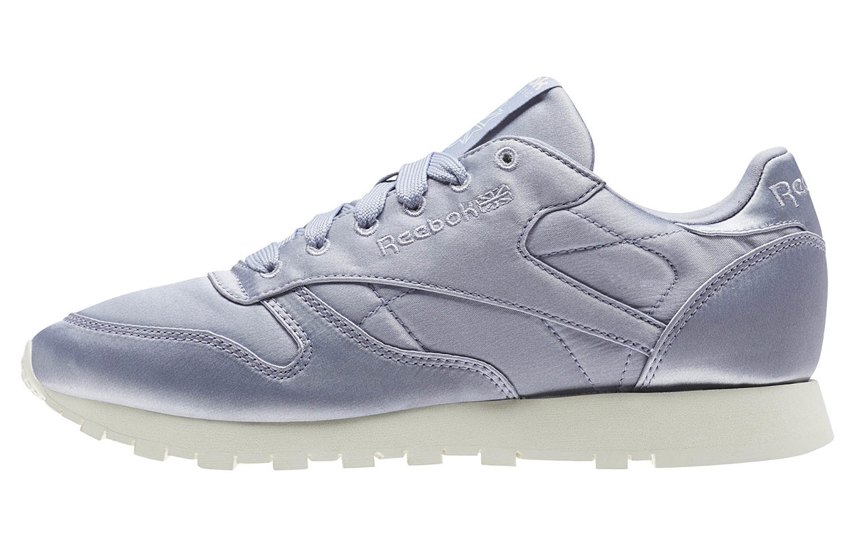 Buy (Women) Reebok Classic Leather Satin 'Purple Fog'  CM9801