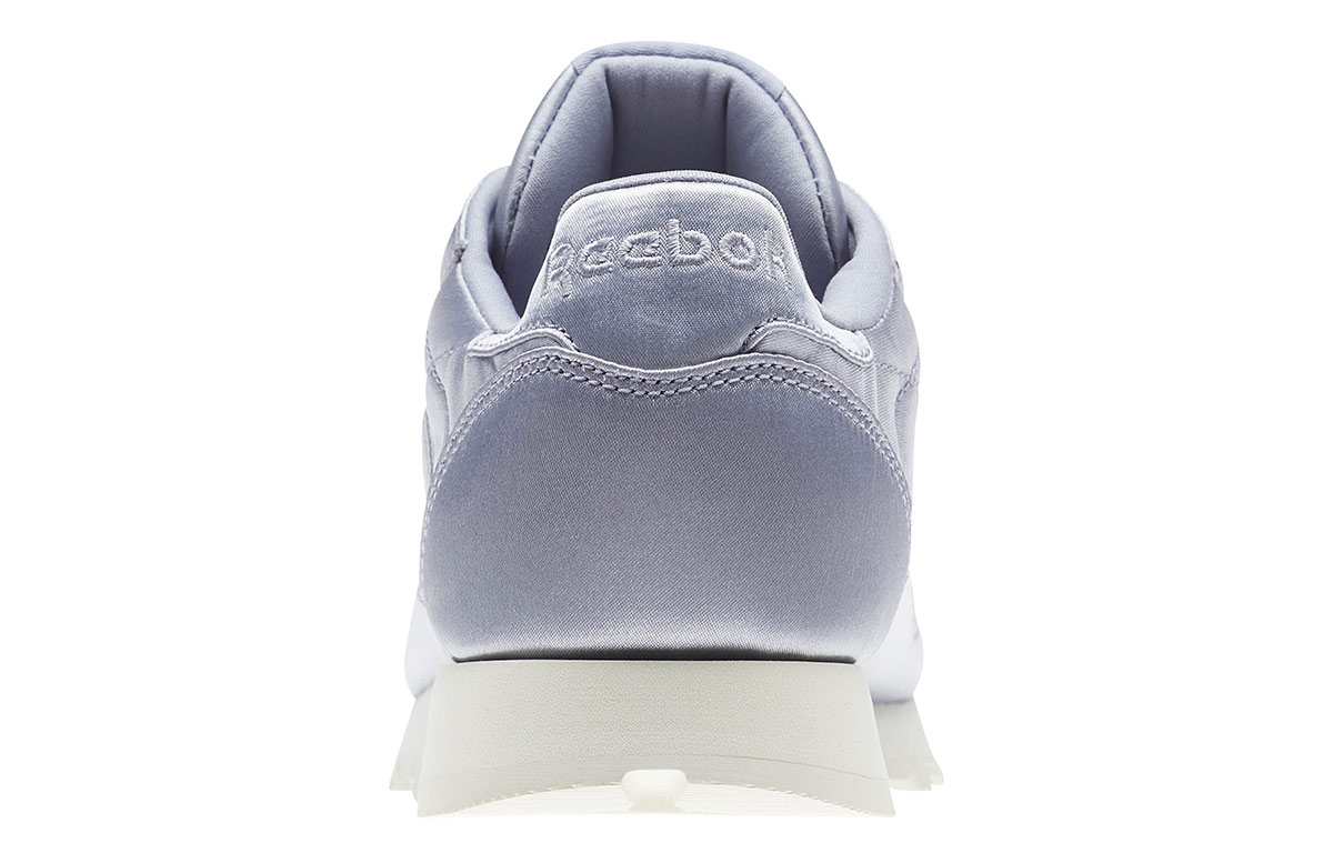 Shop (Women) Reebok Classic Leather Satin 'Purple Fog'  CM9801