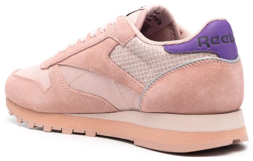 (W) Reebok Classic Leather Shoes 'Pink' 圖 4