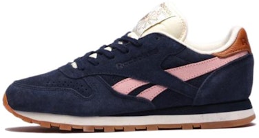 (Women) Reebok Classic Leather Suede 'Midnight Blue Pink' M43026 (Women) Reebok Classic Leather Suede 'Midnight Blue Pink' M43026