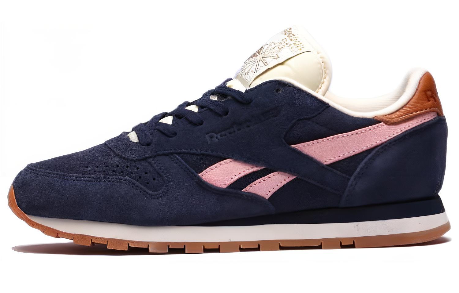 Buy (W) リーボック クラシックレザー スエード 紺ピンク M43026