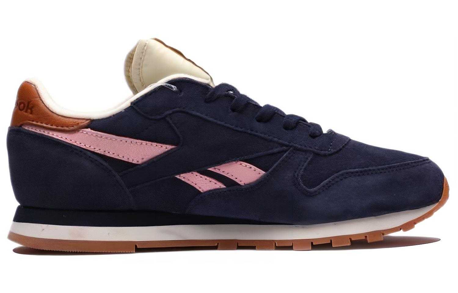 (W) Reebok Classic Leather Suede 'Midnight Blue Pink' 圖 2
