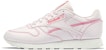(W) Reebok Classic Leather Vegan 'Pink' Kasut Kulit Vegan Merah Jambu. GX2519