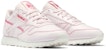(W) Reebok Classic Leather Vegan 'Pink' Kasut Kulit Vegan Merah Jambu. GX2519