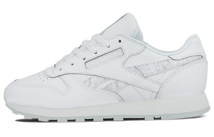 (W) Reebok Classic Leather Low Tops Wear-resistant White