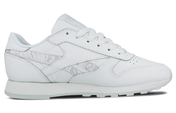 (W) Reebok Classic Leather Low Tops Wear-resistant White 圖 2