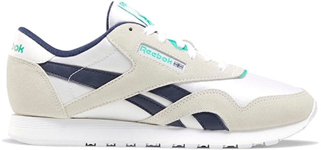 Reebok Classic Nylon 女款 米白綠 跑步鞋 Order Reebok Classic Nylon 女款 米白綠 跑步鞋