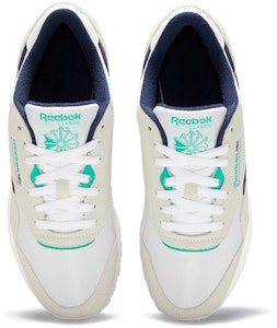 Reebok Classic Nylon 女款 米白綠 跑步鞋 Shop Reebok Classic Nylon 女款 米白綠 跑步鞋