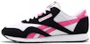 (W) Reebok Classic Nylon 'Hitam Putih Merah Jambu' FY1072