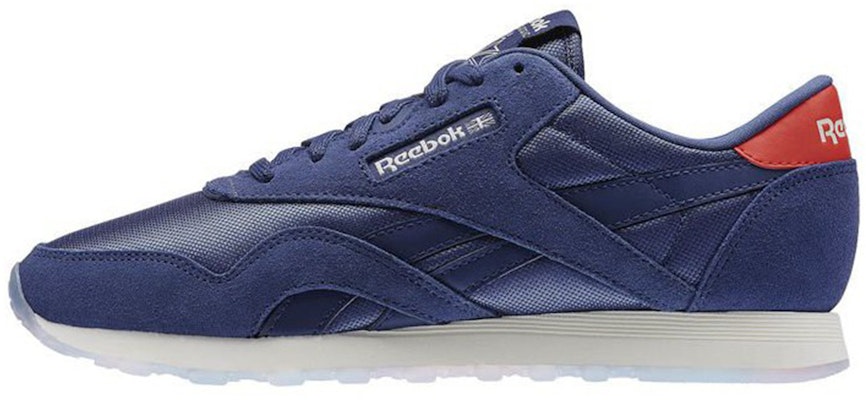 (Women) Reebok Classic Nylon 'Blue Red' V68889 Buy (Women) Reebok Classic Nylon 'Blue Red' V68889