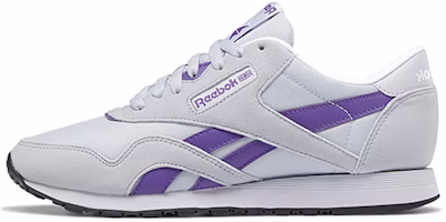 (Women) Reebok Classic Nylon /Purple 'Grey' DV7127 (Women) Reebok Classic Nylon /Purple 'Grey' DV7127