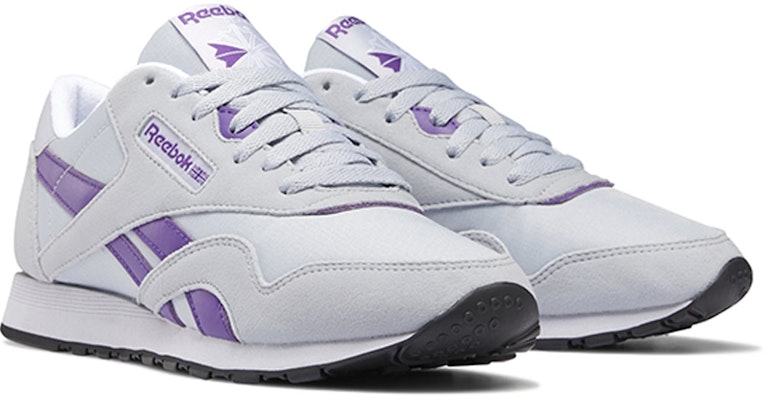(W) Reebok Klasik Nylon Ungu Abu-abu DV7127 Order (W) Reebok Klasik Nylon Ungu Abu-abu DV7127