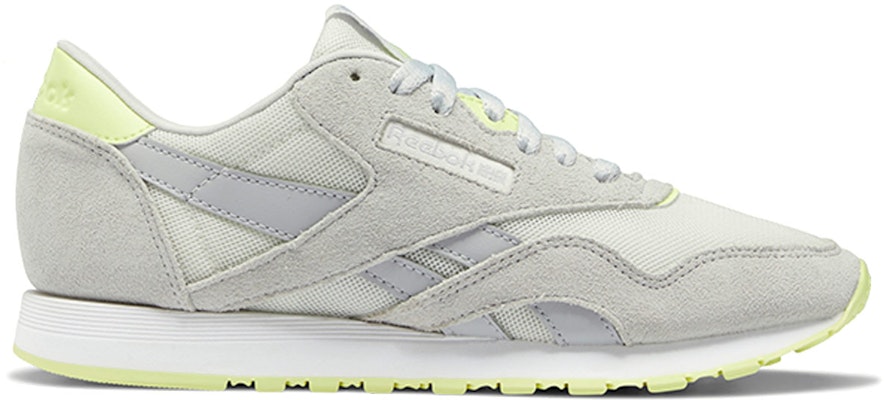 Reebok Classic Nylon 女款 灰黃 跑步鞋 Order Reebok Classic Nylon 女款 灰黃 跑步鞋