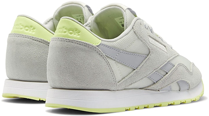 Reebok Classic Nylon 女款 灰黃 跑步鞋 Purchase Reebok Classic Nylon 女款 灰黃 跑步鞋