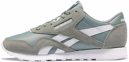 (Women) Reebok Classic Nylon 'White Green Grey' FZ0819 (Women) Reebok Classic Nylon 'White Green Grey' FZ0819
