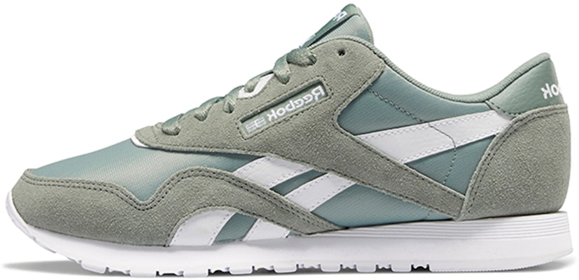 (Women) Reebok Classic Nylon 'White Green Grey' FZ0819 Buy (Women) Reebok Classic Nylon 'White Green Grey' FZ0819