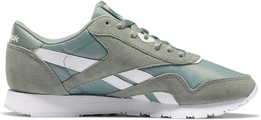 (Women) Reebok Classic Nylon 'White Green Grey' FZ0819 Order (Women) Reebok Classic Nylon 'White Green Grey' FZ0819