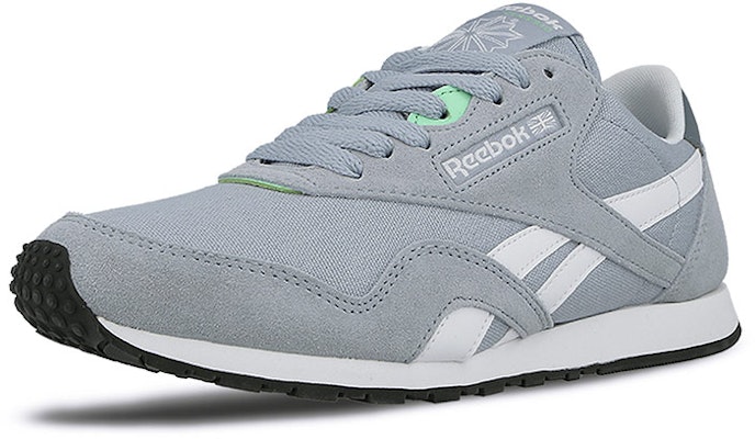 (W) Reebok Classic Nylon Sepatu Kasual Olahraga 'Abu-Abu Biru' BD1784 Lookbook (W) Reebok Classic Nylon Sepatu Kasual Olahraga 'Abu-Abu Biru' BD1784